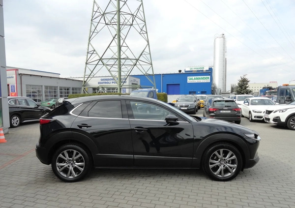 Mazda CX-30 cena 79900 przebieg: 158000, rok produkcji 2019 z Gniew małe 667